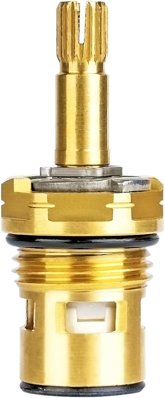 Faucet Cartridge Compatible with American Standard 994053-0070A or 994053-0070A/H Bath & Kitchen Faucet Replacement Valve Cartridge, 4z-24h Hot and Cold Replacement Stem, Brass