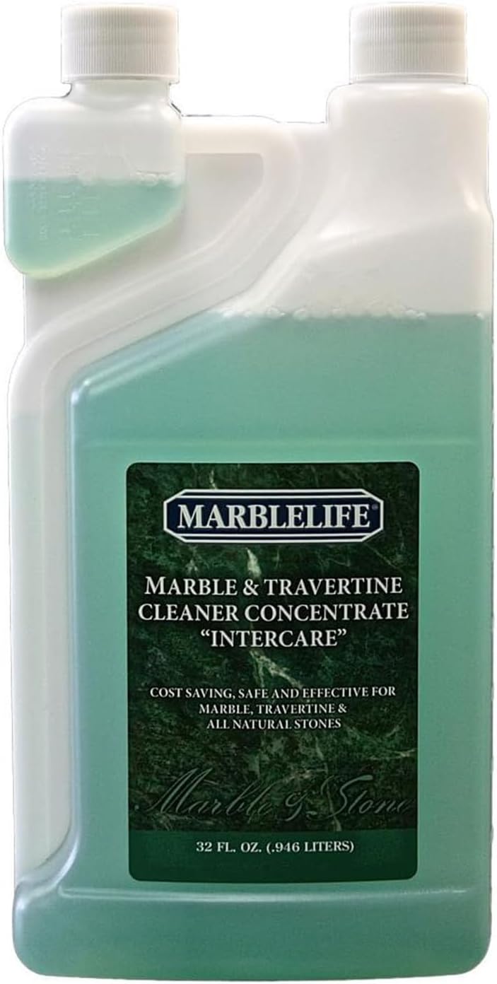 Marblelife Marble & Travertine Cleaner Concentrate Intercare, 32oz