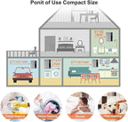 Tankless Water Heater Electric 24kW 208~240 Volt, ThermoMate On Demand Instant Endless Hot Water Heater, Digital Temperature Display for Residential Whole House Shower, 102A GRAY