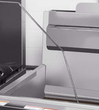 FryOilSaver Co. 25“ Deep Fryer Cleanout Rod, Rust Resistant Deep Fryer Drain Unclogger & Cleaner, Cleaning Tools for Restaurants Fryers, Hotel Kitchen Fryers Drain, Angled Shape & Declogger Goofer Rod