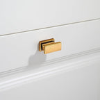 10 Pack Kitchen Cabinet Knobs, Antique Brass Dresser Drawer Knobs and Pulls for Bathroom Cabinets