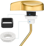Compatible with TOTO Toilet Handle Replacement Parts Kit, Universal THU068#CP Trip Lvr for St743S Side Mount Toilet Flush Tank Lever Handle for TOTO Kohler Toilet Tank, 1-Pack Brushed Gold