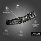 UV Sun Protection Arm Sleeves for Men & Women-UPF 50+ Sports Compression Cooling Sleeve-Unique TATTOO SLEEVE gift