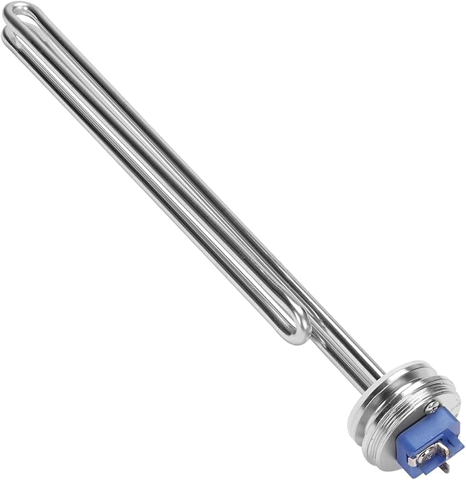 DERNORD 1.5" Inch (OD50.5mm) Tri-clamp Foldback Heating Element Stainless Steel Immersion Water Heater (240v 6500w)