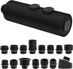 Hibbent Metal Pull Down Kitchen Faucet Head Replacement with 15 Adapters, Sink Spray Head, 2 Function Spray Nozzle Compatible with Moen, American Standard, Delta, Kohler Faucets, Oil-Rubbed Bronze