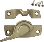 Metal Window Lock Replacement for Andersen Window Parts, Work with 200 Series Narroline Or 400 Series Tilt-Wash Double-Hung Window, Stone Sash Lock and Keeper