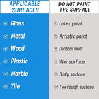 4 Rolls Painters Tape, 1Inch x 55 Yards Blue Painters Tape Washi Painters Tape Multi-Surface Blue Masking Tape for Wall Painting Masking Edge Treatment DIY, Home Use