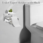 5-Piece Brushed Nickel Towel Bar Set Bathroom Hardware Set Includes Multi-Purpose Toilet Paper Holder 23.6in Towel Bar Towel Ring Towel Hooks Stainless Steel Wall-Mounted Bathroom Accessories