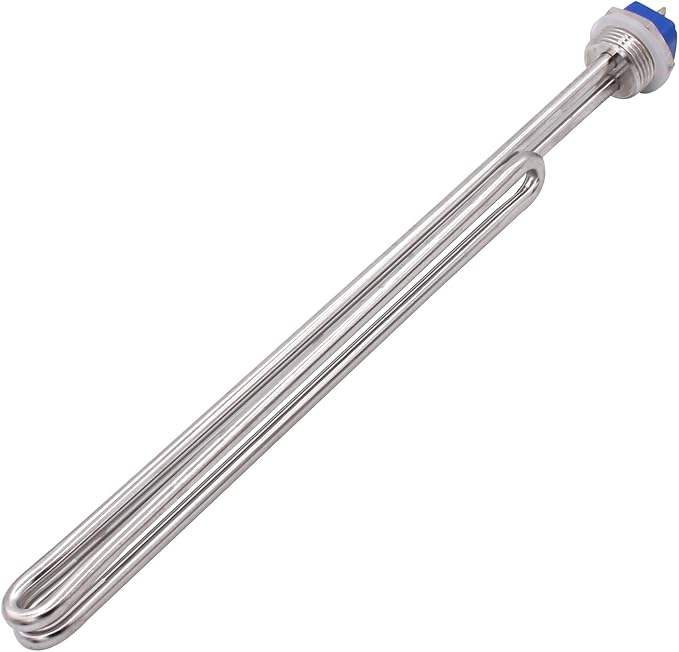 DERNORD 5500W 208V Screw-In Foldback Water Heater Element - Low Watt Density