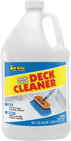 STAR BRITE Non-Skid Deck Cleaner & Protectant Ultimate Boat Deck Wash - Protects Against Future Stains & UV - Ideal for Fiberglass, Vinyl, Plastic, Painted & Metal Surfaces