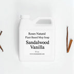 Plant-Based Floor Cleaner Mop Soap – 32 oz | Streak-Free, Highly Scented, Concentrated Mop Solution for Tile, Vinyl, Hardwood & Sealed Floors | Non-Toxic, Eco-Friendly (Sandalwood Vanilla)