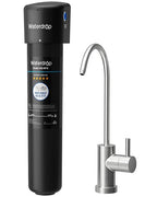 Waterdrop 15UB Under Sink Water Filter, Under Sink Water Filtration System for 2 Years, NSF/ANSI 42 Certified, Reduces PFAS, PFOA/PFOS, Lead, Under Sink Water Filter with Faucet, 19K Gallons