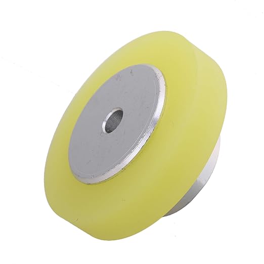 CNBTR 50x6mm Aluminum Silicone Industrial Encoder Wheel Meter Measuring Wheel for Rotary Encoder