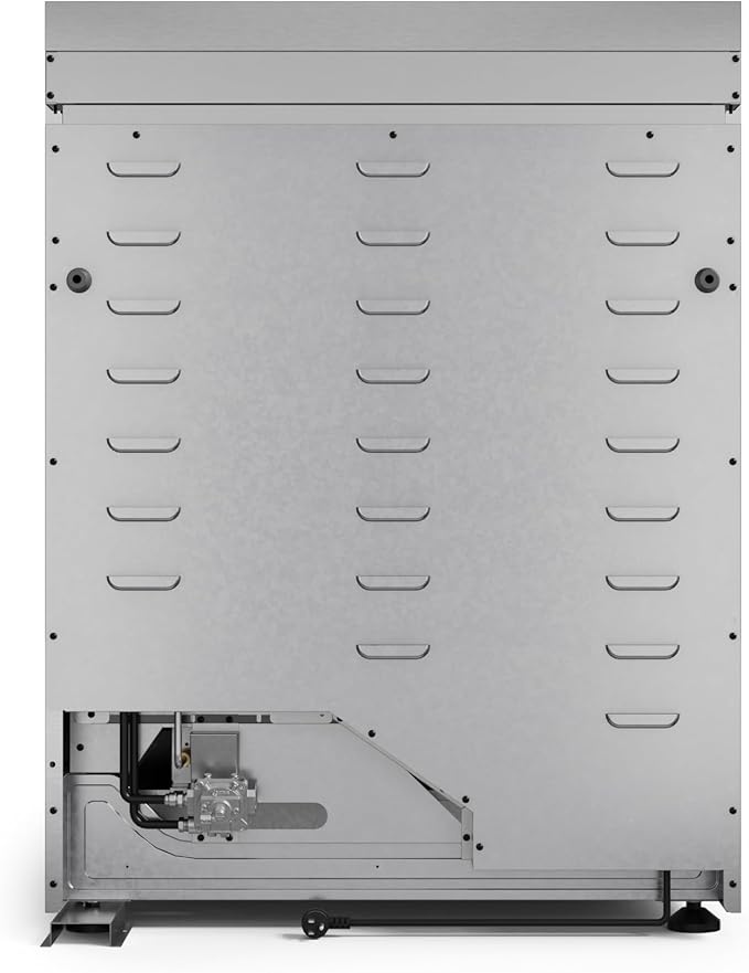 Gordon Ramsay by THOR Kitchen 30 Inch Professional Liquid Propane Range with Tilt Panel Touch Control in Stainless Steel/Rose Gold