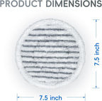 10 Pack Steam Mop Replacement Pads for Shark S8001 S7001 S7201 S7000AMZ S8201 Steamer Mop Washed Pad Repeatedly for All Floors Cleaning