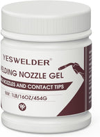 YESWELDER Welding Nozzle Gel for MIG Welding, Anti-Spatter Dip Gel for MIG Torch And Contact Tips 16 Ounces