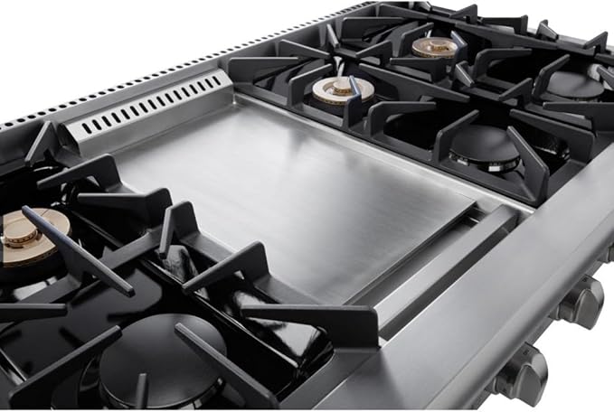 THOR Kitchen Professional 48-Inch Gas Rangetop in Stainless Steel - Model HRT4806U