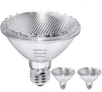 PAR30 Short Neck, 2pcs par30 75w 120v Light Bulbs, Dimmable, Warm White, High Brightness par30 Flood Light with 40 Deg Beam, E26 Base, par30s halogen great for Track Light , Recessed Light Bulbs