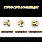 12PCS 1/2" NPT Brass Male Pipe Plug Fitting Hex Counter Sunk Pipe Plug (1/2" NPT)