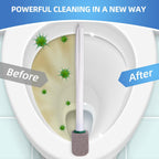 Pumice Stone Toilet Cleaner with Long Handle Pumice Stone Toilet Bowl Cleaner Rust and Grease Stain Clean Suitable for Toilets Bathroom Sink,BBQ 2Handle and 10Pumices Stones(Gray)