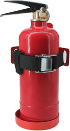 Fire Extinguisher Mount,Wall Hanging Bracket,Fire Extinguisher Holder for Home, Car, RV, Truck, Mini Fire Extinguishers (2.5LB red 1Pcs)