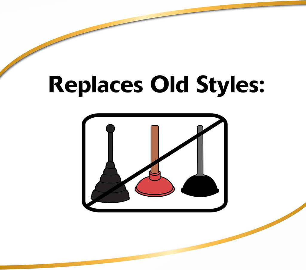 Korky Beehive Mini Sink and Drain Plunger - Works for Bathrooms, Kitchens, Sinks, Baths and Showers - Strong Suction Power for Easy Clog Removal