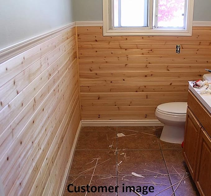 Allwood Premium V-Groove Pine Planking (70 SQF)