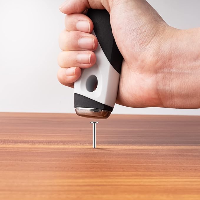 Mister Rui Paint Scraper, 2 Inch Metal Small Putty Knife Scraper Tool for Wood, Stainless Steel Knife Paint Scraper with Hammer End, 2 Inch Paint Scraper Tool Taping Knife