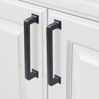 COTYKILEY 10 Pack 5 Inch(128mm) Oil Rubbed Bronze Cabinet Handles Kitchen Cabinet Pulls Cabinet Door Handles Kitchen Cabinet Hardware Cupboard Drawer Pulls Dresser Handles