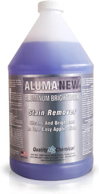 Aluminum Brightener/ Stain Remover / Cleaner & Restorer / Made in USA / Quality Chemical / 1 Gallon (128 FL Oz)