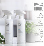 MORE - Twin Pack - Includes Stone & Quartz Cleaner + Polish - Granite, Quartz & Marble Cleaner & Polish - For Kitchen & Bathroom Countertops - Pack of 2 16oz Sprays - Peppermint-Thyme