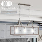 Edison Bulbs 60 watt Equivalent LED, E26 Bulb Dimmable, Cool White 4000K, ST58 Vintage Light Bulbs, 90+ CRI, 6W 600LM, E26 Medium Base, Clear Glass, 18 Pack