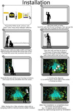 Fantasy Forest Wallpaper, Large Wall Background Mural for Living Room Sofa Background Wall Mural(Non-self-Adhesive)