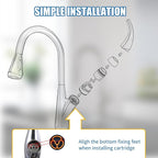 RP50587 Cartridge Valve Replacement for Delta RP50587 Valve Cartridge, Compatible with Single-Handle Kitchen and Lavatory Faucets-Includes Allen Wrench