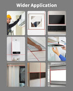 4-in-1 Laser Level with Line Laser, Drill Dust Collector, Wall Bracket, Electronic Vacuum Suction Cup, 1800 mAh Battery, Leveler Tool Perfect for Picture Hanging, Painting, Home Renovations