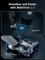 roborock F25 ACE Wet Dry Vacuum Cleaner, Cordless Vacuum Mop All in One for Hard Floor, 20000Pa Hardwood Floor Cleaner with Zero Tangle, 194°F Hot Air Flash Drying Electric Mop, 180° Lie Flat, WiFi