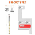 Generator Interlock Kit Compatible with GE General Electeric Vertical 150 or 200 Amp Panels 2-1/4 Inch Spacing Between Main and Branch Breaker