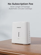 Solar Wireless Security Camera System, Home Security Camera System Outdoor, No Subscription, Solar Powered, 2.4G & 5G WiFi 4 Cam Kit, 4MP Color Night Vision, 360° Pan & Tilt, Two-Way Talk, IP66