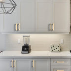 Asidrama 10 Pack 3.75 Inch(96mm) Brushed Brass Kitchen Cabinet Handles, Cabinet Pulls Kitchen Cabinet Hardware for Cupboard Drawer Pulls