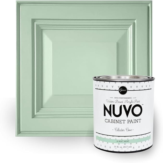 Nuvo Cabinet Paint, Celadon Cove (Quart)
