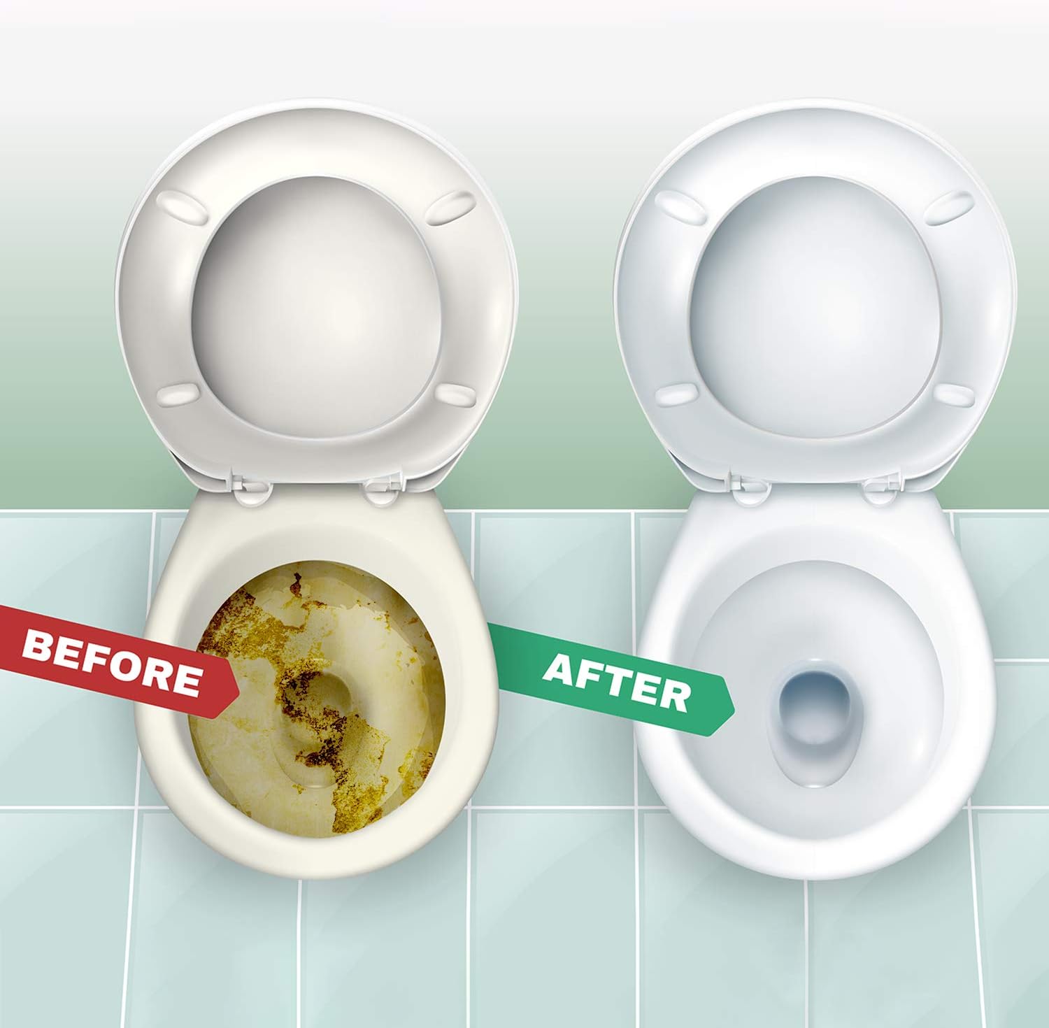 20 Pieces Pumice Stones for Cleaning - Pumice Scouring Pad, Stick Cleaner for Removing Toilet Bowl Ring, Bath, Household, Kitchen, Pool, 5.9 x 1.4 x 0.9 Inch(Gray)