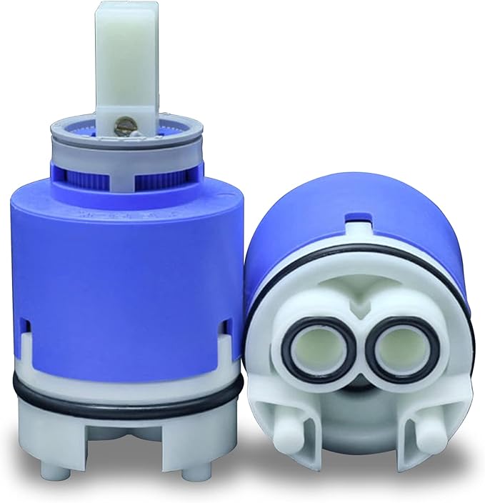 Kerox K35B 35 mm Faucet Cartridge Replacement - Single Lever OEM Faucet Part, Fits American Standard 7038, La Torre & Delta Faucets