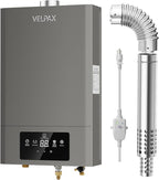 Tankless Water Heater Propane,Indoor 4.74GPM 18L,Constant propane water heater,Instant Hot Propane Gas Water Heater with Fahrenheit Digital Display,Multi-Protection