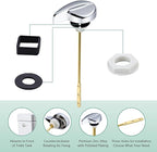 Toilet Flush Handle Replacement Side Mount Compatible with TOTO THU004 - CP Toilet Tank Flush, Replacement Kit Easy Install Toilet Repair