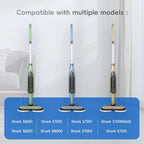 8 Pack Steam Mop Replacement Pads for Shark S8001 S7001 S7201 S7000AMZ S8201 Steam and Scrub Mop Pads Repeatedly Washed for All Floors Cleaning