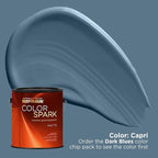 Rust-Oleum Color Spark Interior Paint and Primer in One, Matte, Capri, 1 Gallon