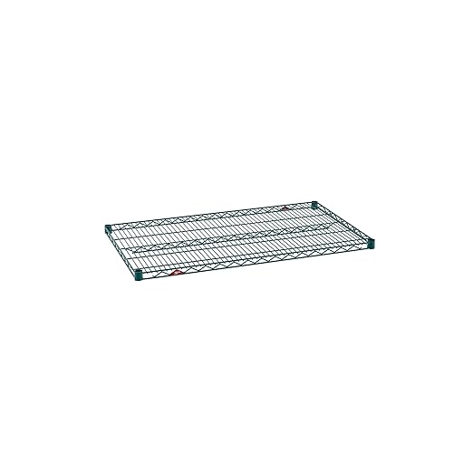 Metro 2442NK3 Super Erecta Metroseal 3, Steel Industrial Wire Shelf, 800 lb. Capacity, 1" Height x 42" Width x 24" Depth