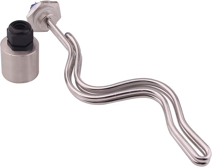 DERNORD 240V 4500W Ripple Water Heater Element Screw-In Lime Life - Ultra Low Watt Density