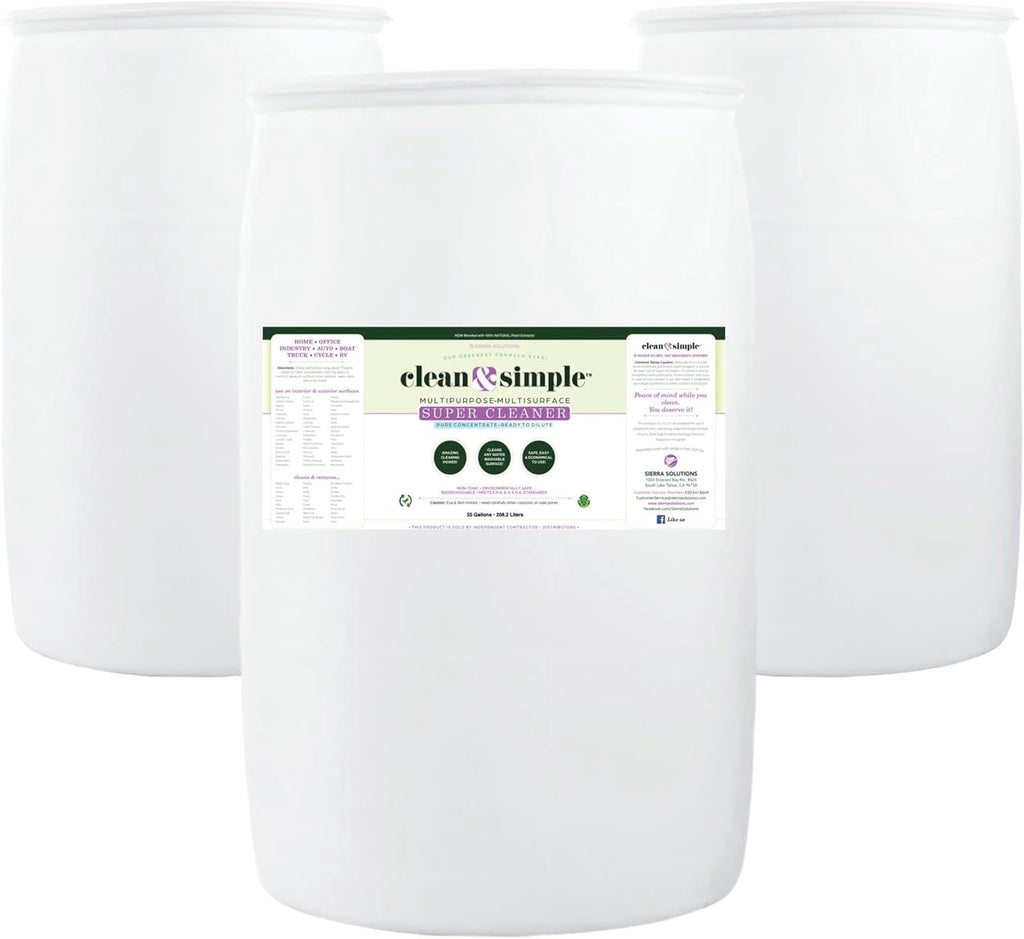 All-Purpose | Household Cleaner | clean & simple™ SUPER CLEANER concentrate (165)