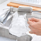 Brush Bottle 2 Pack 1 Long 1 Short Cleaning Brush Wine Glass Sponge 2 Pack Traceless Hook